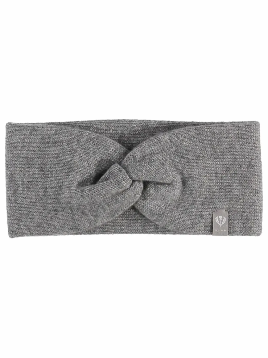 Fraas Mützen & Hüte*Damen Stirnband grau uni