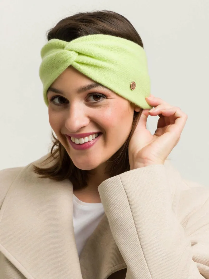 Fraas Mützen & Hüte*Damen Stirnband grün uni