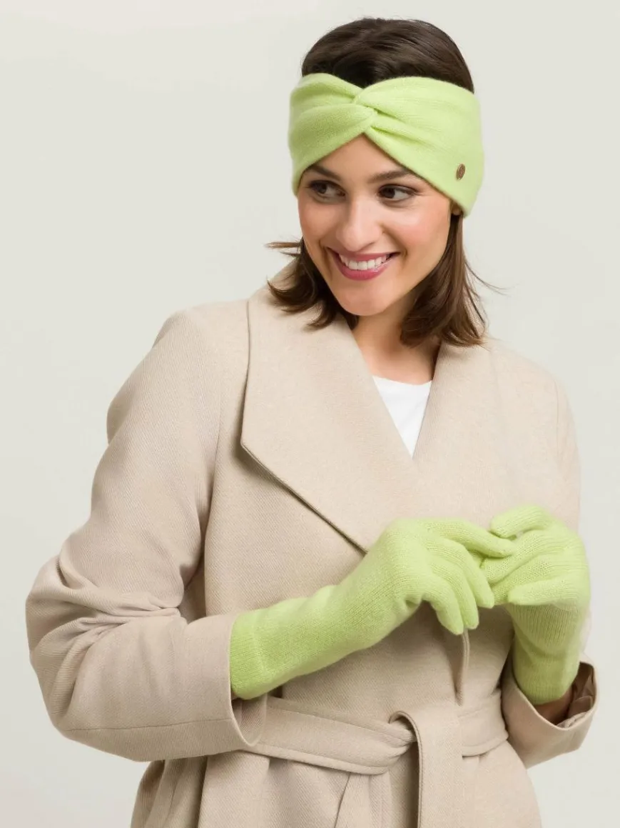 Fraas Mützen & Hüte*Damen Stirnband grün uni