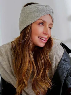 Fraas Mützen & Hüte*Damen Stirnband silber uni