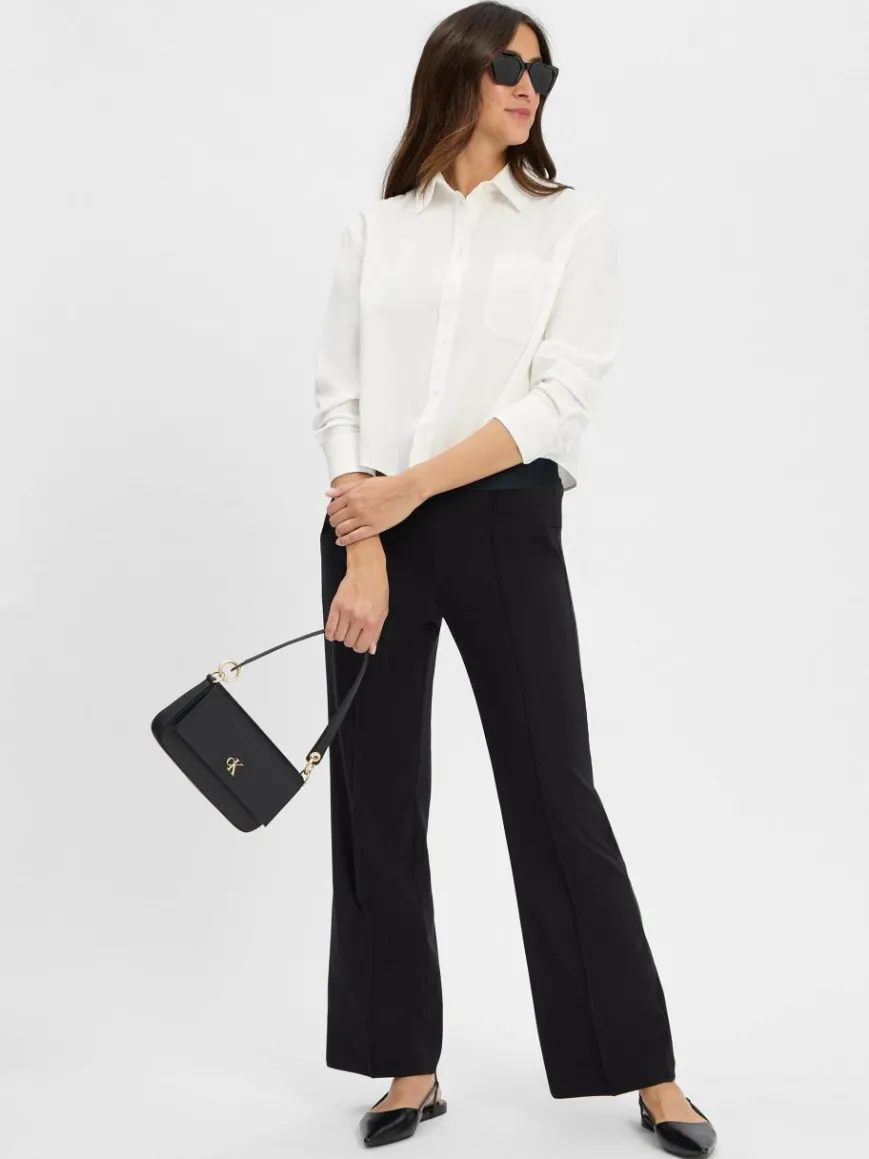 Cambio Hosen*Damen Stoffhose marine uni