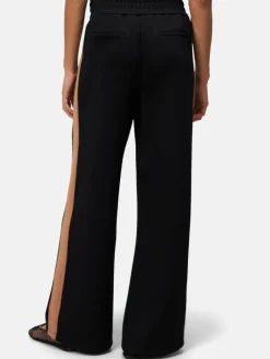 zero Hosen*Damen Stoffhose schwarz uni