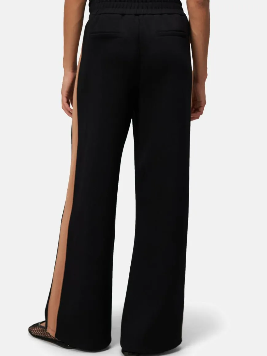 zero Hosen*Damen Stoffhose schwarz uni