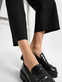 Marc O'Polo Hosen*Damen Stoffhose schwarz uni