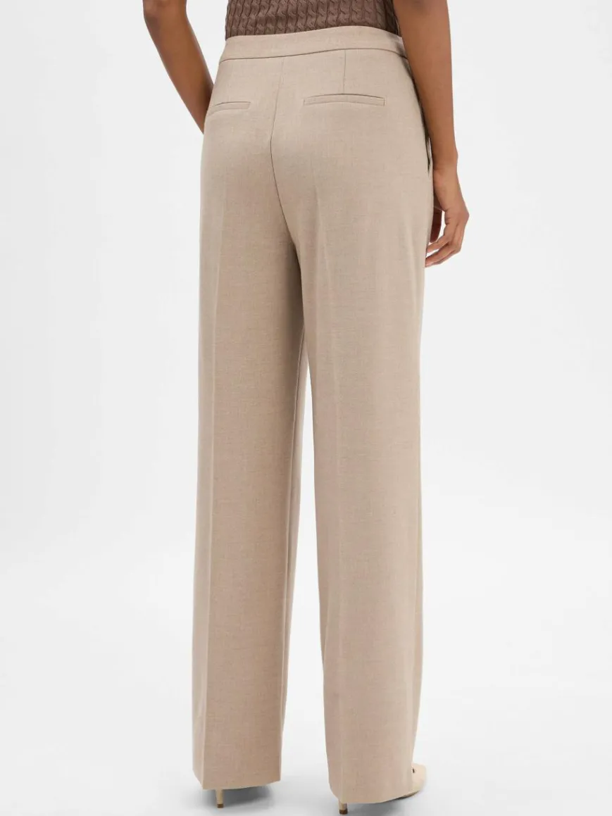 Marie Lund Hosen*Damen Stoffhose melange meliert