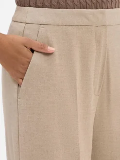 Marie Lund Hosen*Damen Stoffhose melange meliert