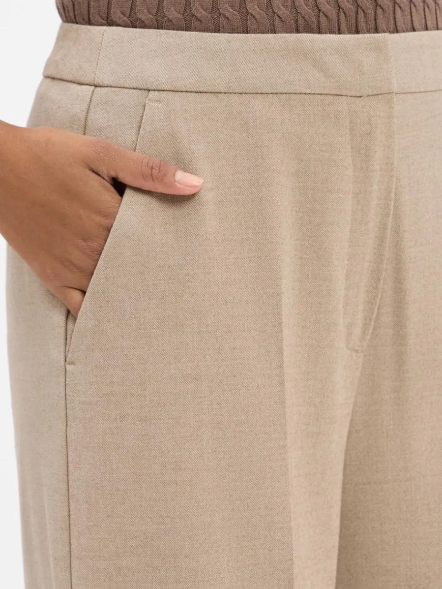 Marie Lund Hosen*Damen Stoffhose melange meliert