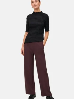 zero Hosen*Damen Stoffhose beige uni