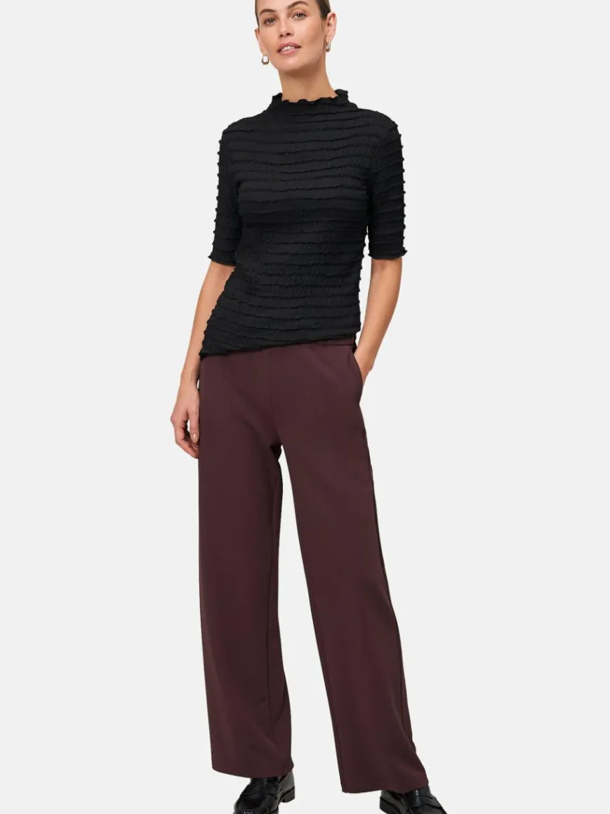 zero Hosen*Damen Stoffhose beige uni