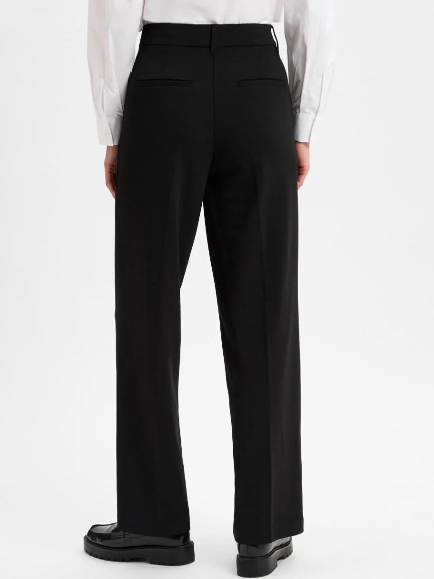 s.Oliver Hosen*Damen Stoffhose schwarz uni