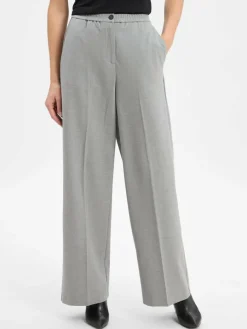 Marc O'Polo Hosen*Damen Stoffhose hellgrau meliert