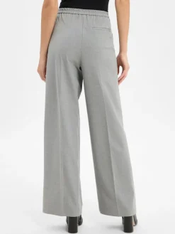 Marc O'Polo Hosen*Damen Stoffhose hellgrau meliert