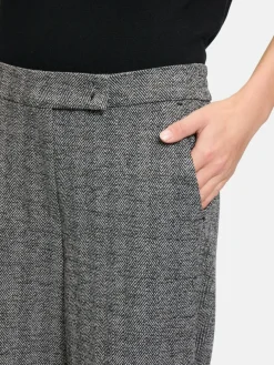 Betty & Co Hosen*Damen Stoffhose schwarz mehrfarbig gemustert