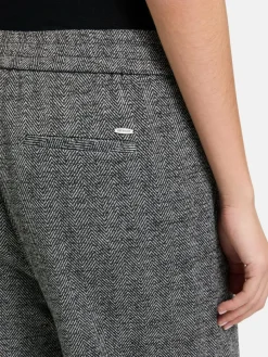 Betty & Co Hosen*Damen Stoffhose schwarz mehrfarbig gemustert