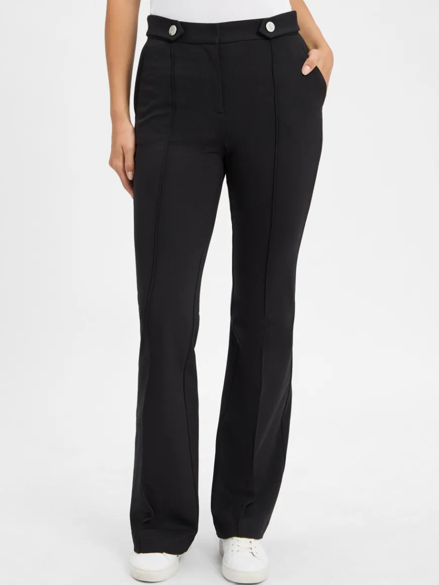 Lauren Ralph Lauren Hosen*Damen Stoffhose schwarz uni