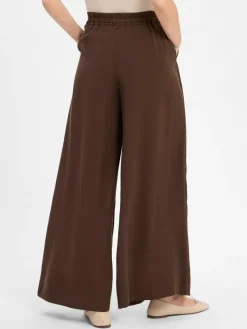 More & More Hosen*Damen Stoffhose schoko uni