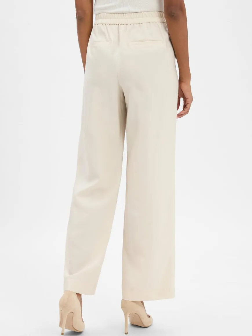 Someday Hosen*Damen Stoffhose - Cevil Soft sand uni