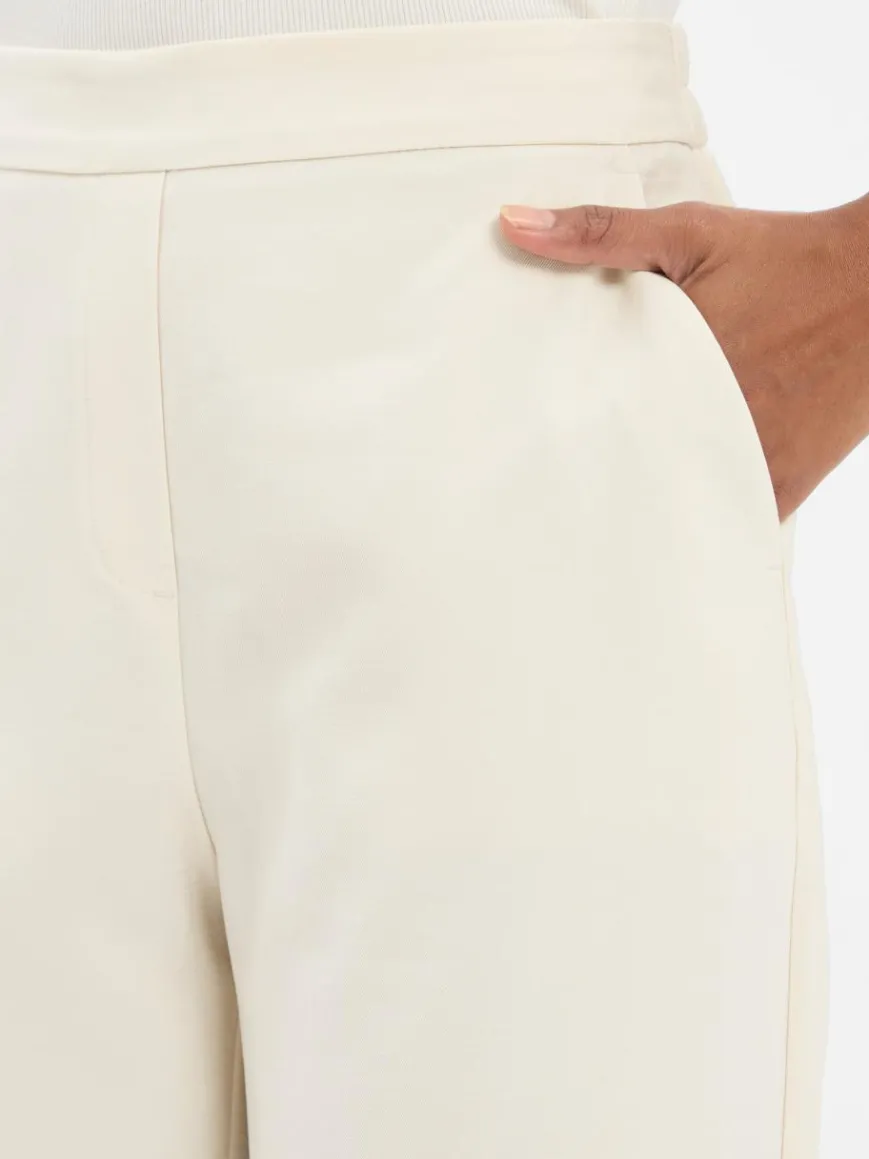 Someday Hosen*Damen Stoffhose - Cevil Soft sand uni