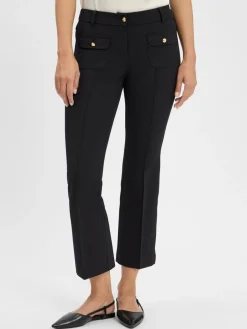 Cambio Hosen*Damen Stoffhose - Farah schwarz uni