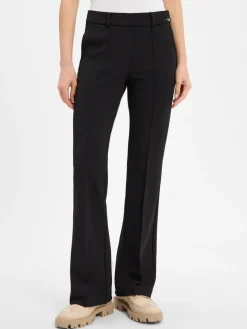 Cambio Hosen*Damen Stoffhose - Francoise schwarz uni