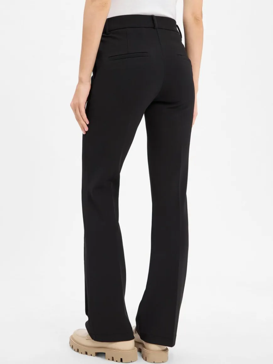 Cambio Hosen*Damen Stoffhose - Francoise schwarz uni