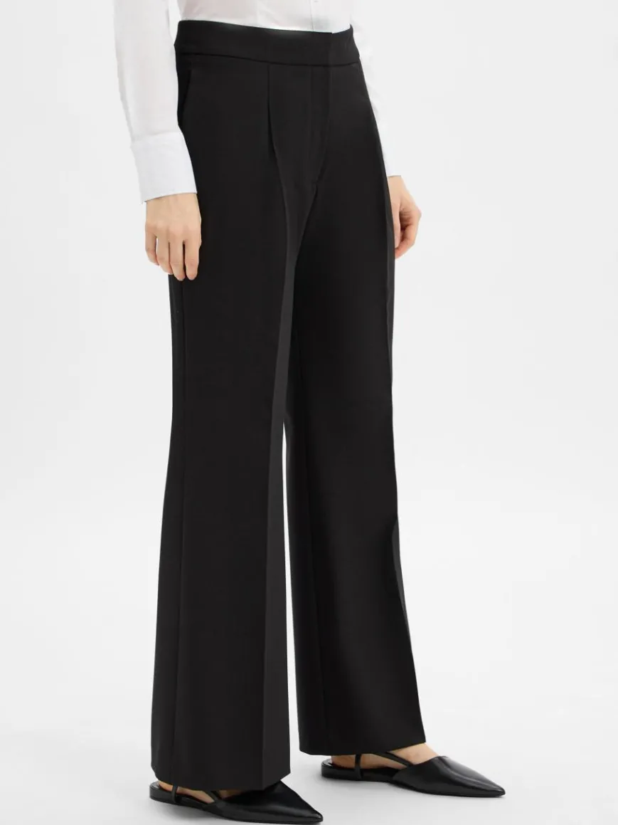 HUGO Hosen*Damen Stoffhose - Hamaia schwarz uni