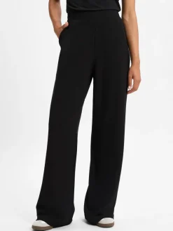 ARMEDANGELS Hosen*Damen Stoffhose - Himaari schwarz uni