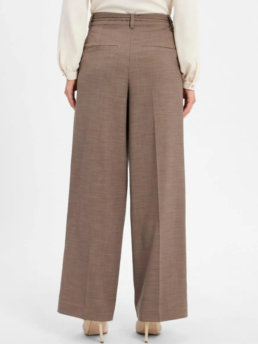 mbyM Hosen*Damen Stoffhose - Moniq melange meliert