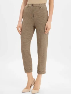 JOOP! Hosen*Damen Stoffhose - Panthea beige braun kariert