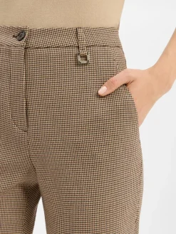 JOOP! Hosen*Damen Stoffhose - Panthea beige braun kariert