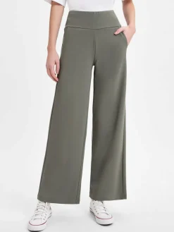 soyaconcept® Hosen*Damen Stoffhose - SC-Siham schilf uni