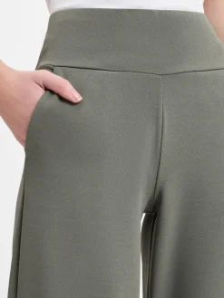 soyaconcept® Hosen*Damen Stoffhose - SC-Siham schilf uni