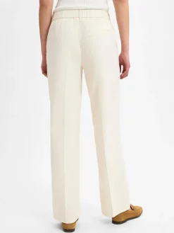 Opus Hosen*Damen Stoffhose mit Leinen-Anteil - Maiga Linen sand uni