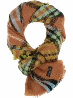 Fraas Schals & Tücher*Damen Stola grün kariert