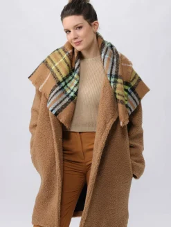 Fraas Schals & Tücher*Damen Stola grün kariert