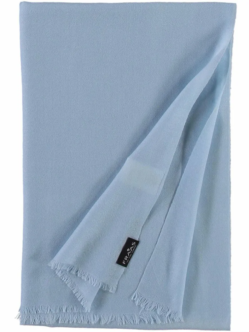 Fraas Schals & Tücher*Damen Stola hellblau uni