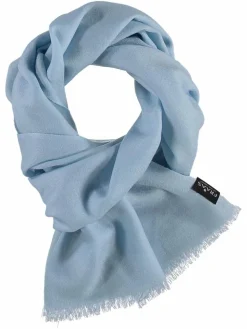 Fraas Schals & Tücher*Damen Stola hellblau uni