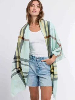 Fraas Schals & Tücher*Damen Stola mint kariert