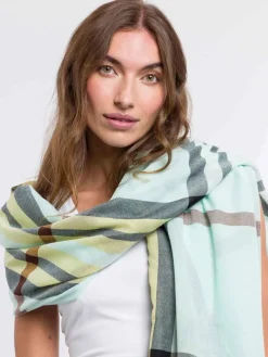 Fraas Schals & Tücher*Damen Stola mint kariert