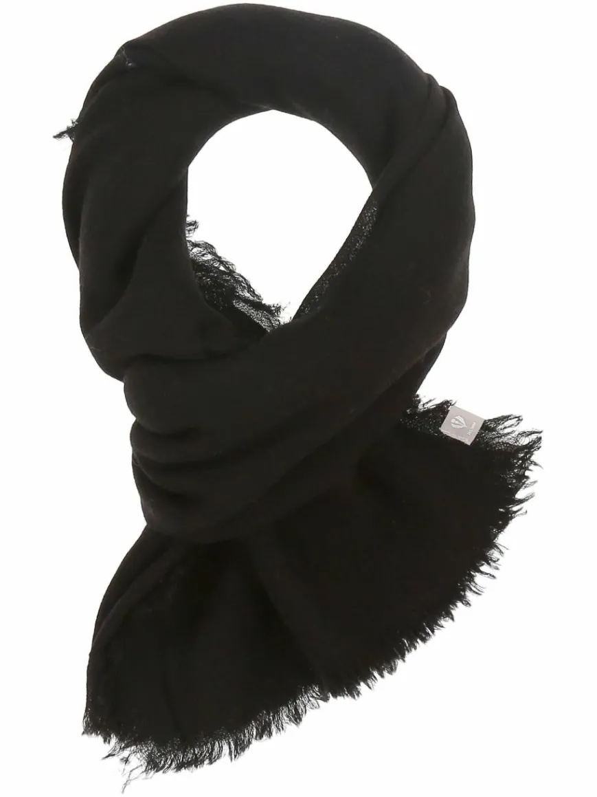 Fraas Schals & Tücher*Damen Stola schwarz uni