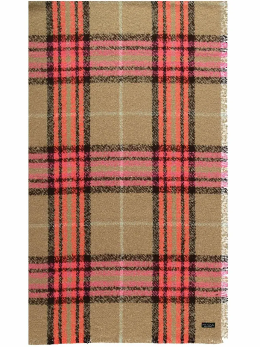 Fraas Schals & Tücher*Damen Stola camel kariert