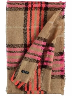 Fraas Schals & Tücher*Damen Stola camel kariert