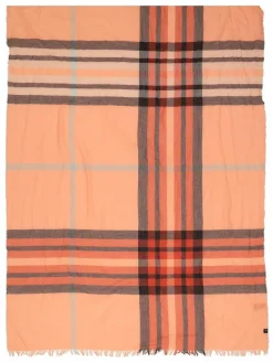 Fraas Schals & Tücher*Damen Stola aprikot kariert
