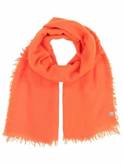 Fraas Schals & Tücher*Damen Stola orange uni