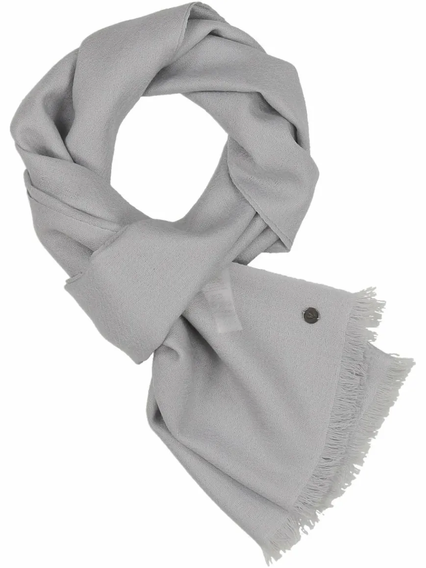 Fraas Schals & Tücher*Damen Stola grau uni