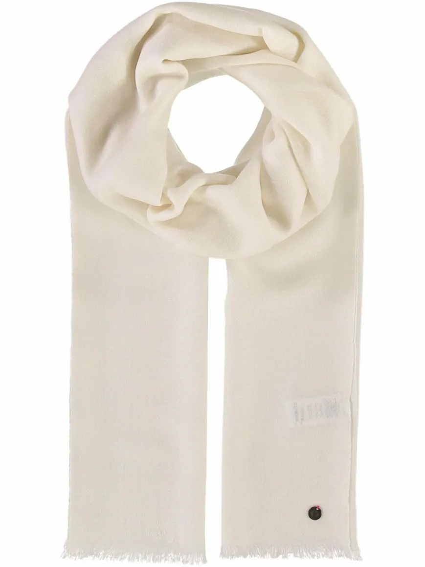 Fraas Schals & Tücher*Damen Stola weiß uni