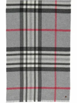 Fraas Schals & Tücher*Damen Stola grau kariert