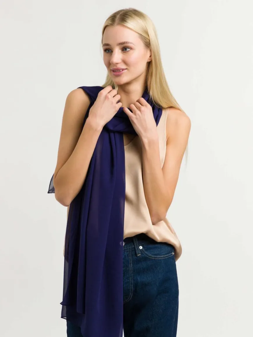 Giorgio Rimaldi Schals & Tücher*Damen Stola blau uni