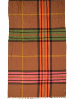 Fraas Schals & Tücher*Damen Stola braun kariert