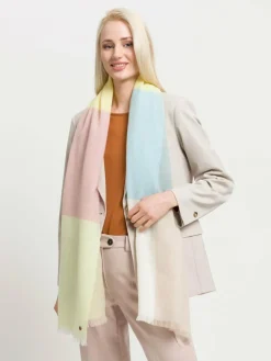 Fraas Schals & Tücher*Damen Stola grün kariert